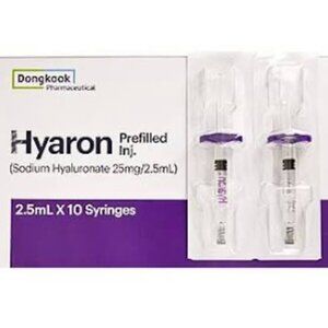 Hyaron Prefilled Hyaluronic Acid Serum Skin Booster💖2.5ML X 1 💖Exp 2027